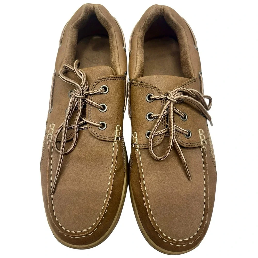 Men's Flex Step Benjamin‎ Boat Shoes Sz 10 M (0100-8006-105)